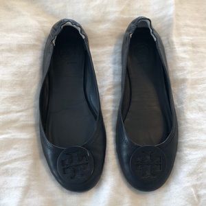 Tory Burch Minny Travel Ballet Flat — Black